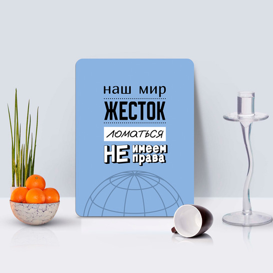 Фото сувенирной таблики